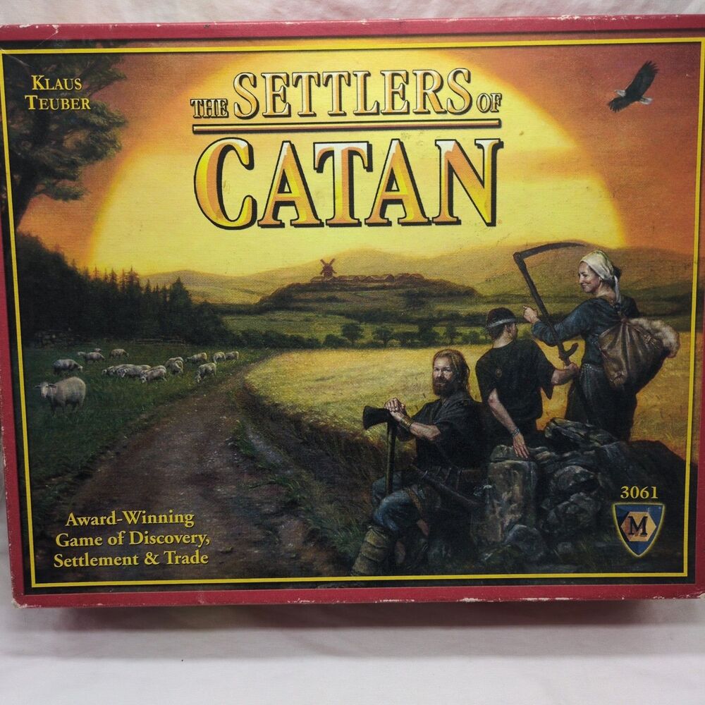 *Incomplete* The Settlers Of Catan Mayfair Games 3061